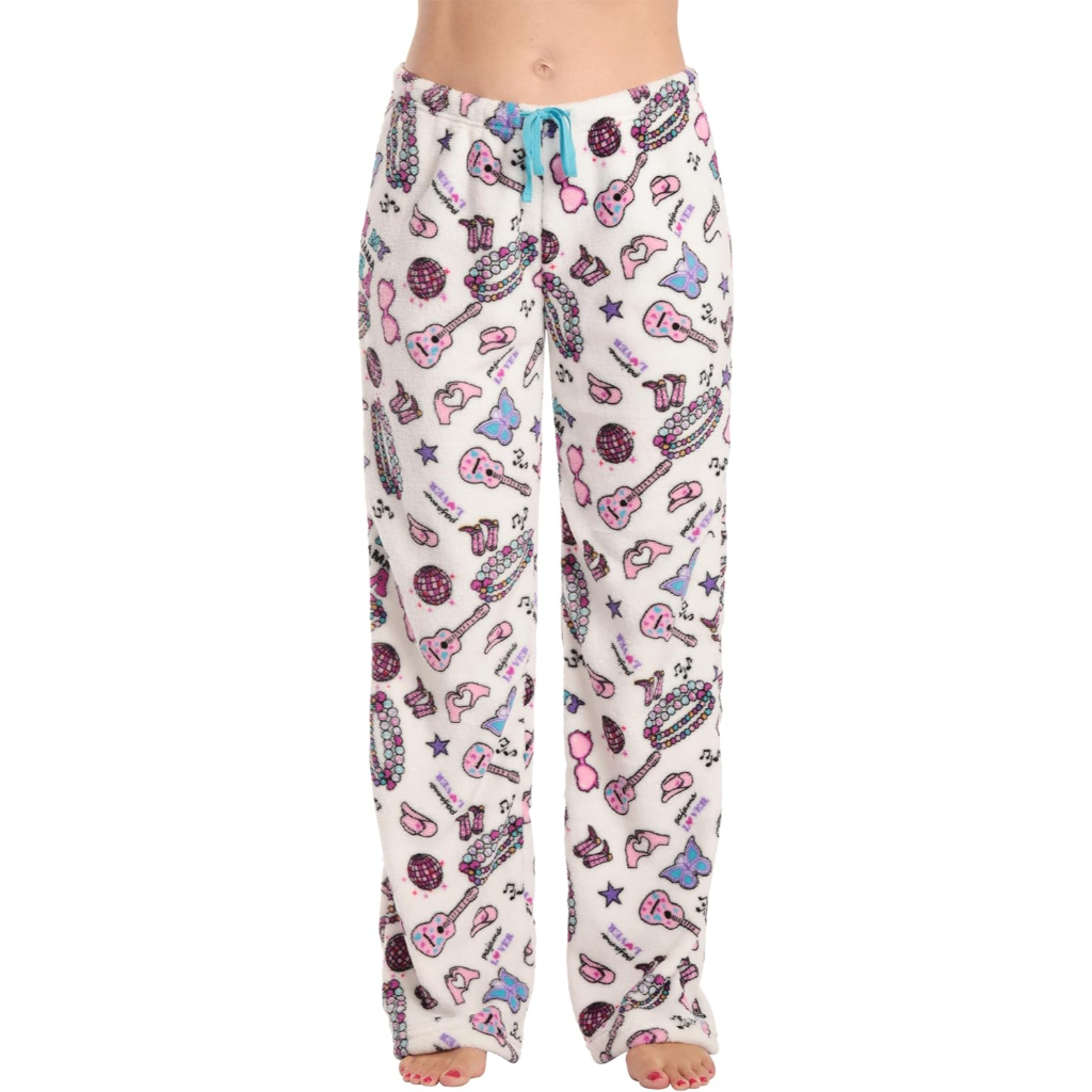 Plush Pajama Pants For Women For Night Wear
