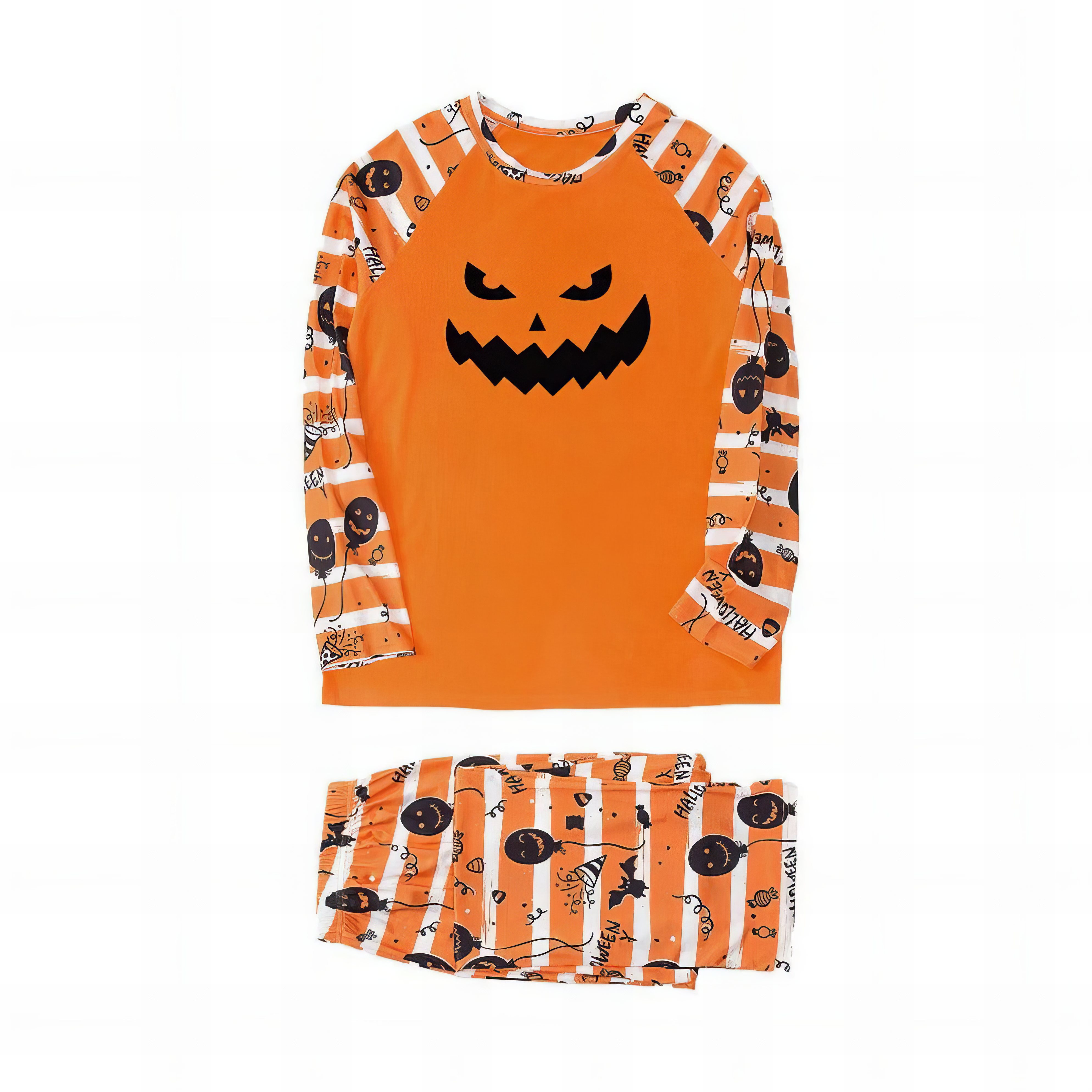 Halloween Pumpkin Family Pajama Sets
