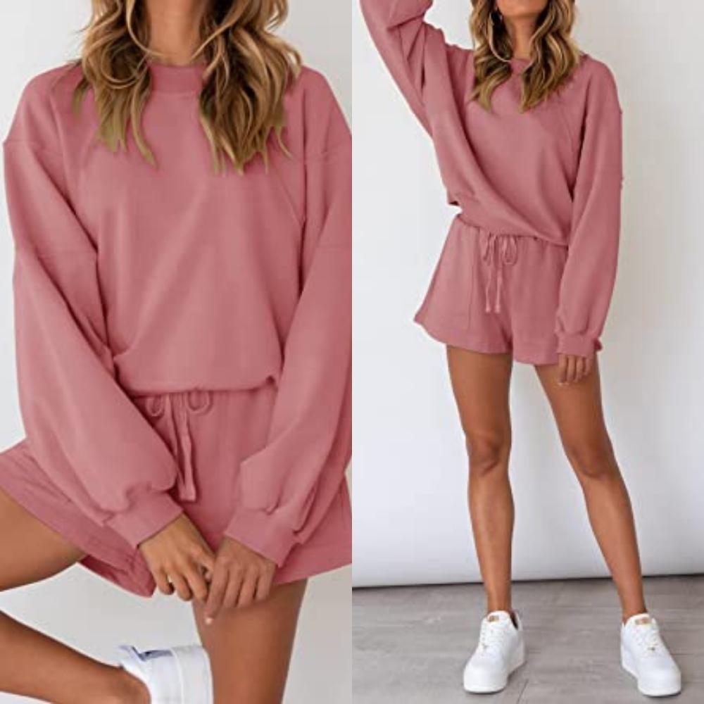 Women's Sleeve Oversized Lounge SetsWomen's Sleeve Oversized Lounge Sets - View 6
