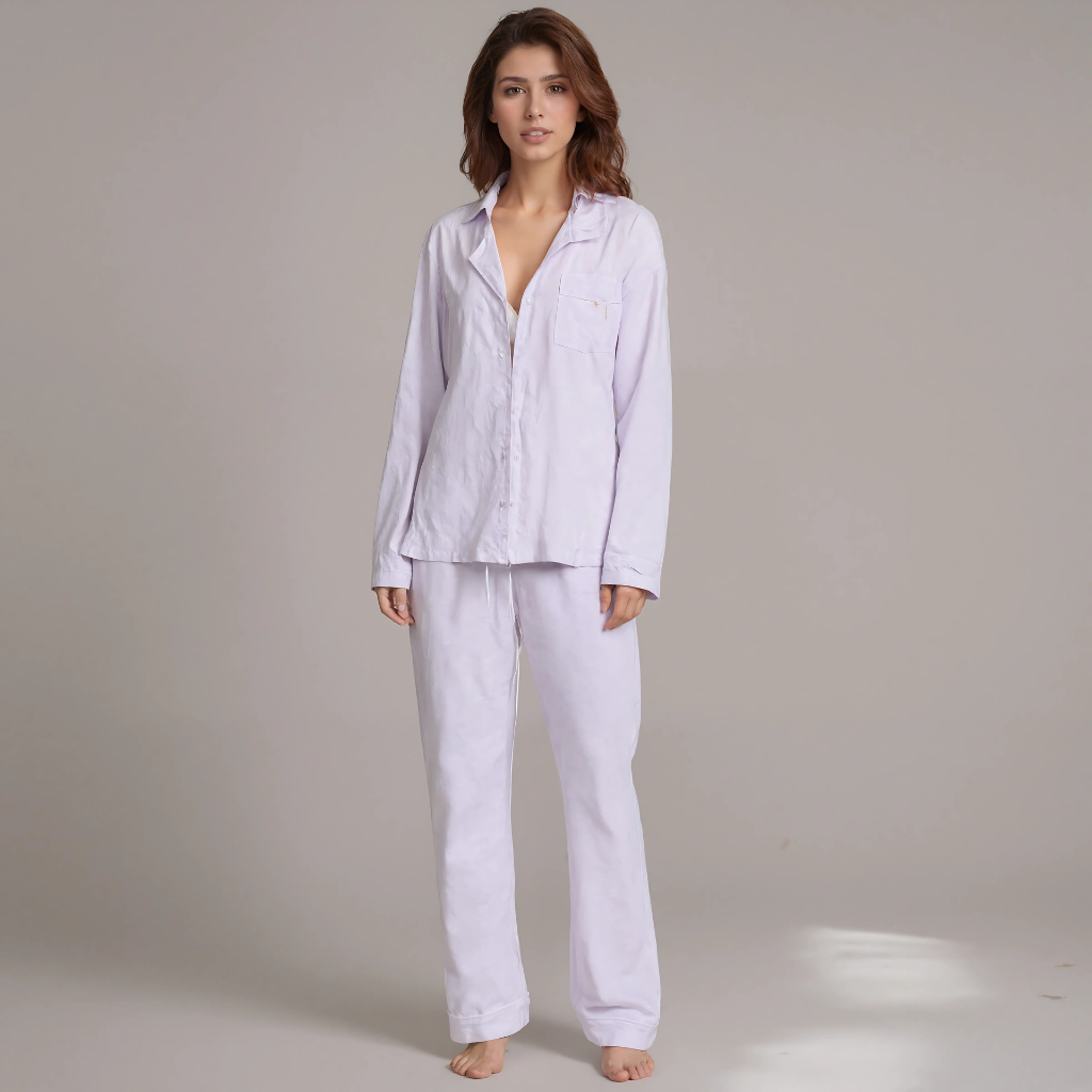 Modal Soft Long Pajama Set
