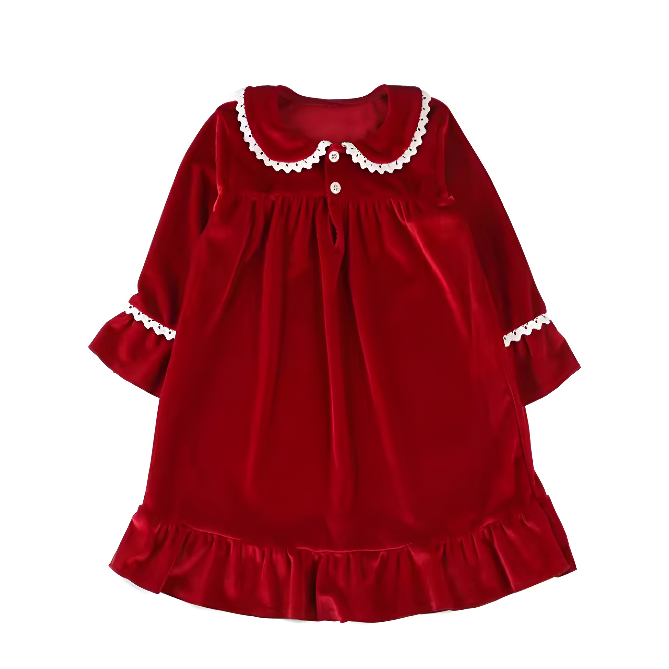 Family Matching Christmas Pajama Set And Dress For Holiday