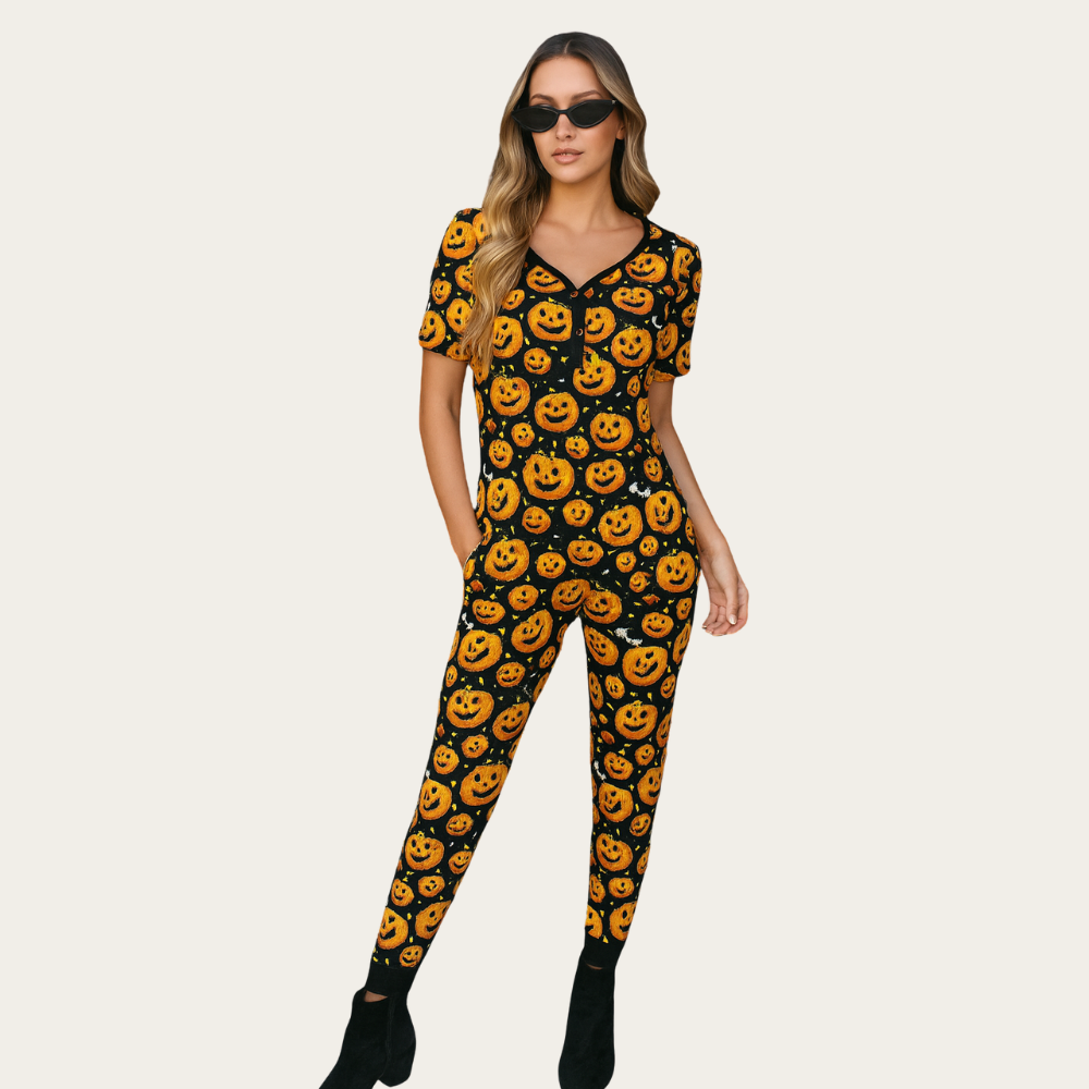 Women 2 Piece Pajama Set With Short Sleeve Lounge Top And Jogger Pants