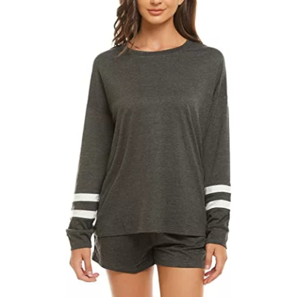 Women's Soft Knitted  Summer PajamasWomen's Soft Knitted  Summer Pajamas - View 5