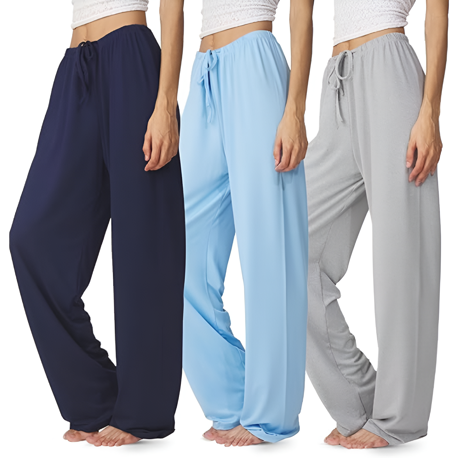 Pack Of 3 Pajama Lounge Pants For Women