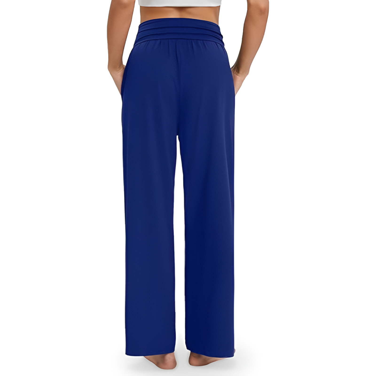 Wide Lounge Yoga Pajama Pants With Pockets