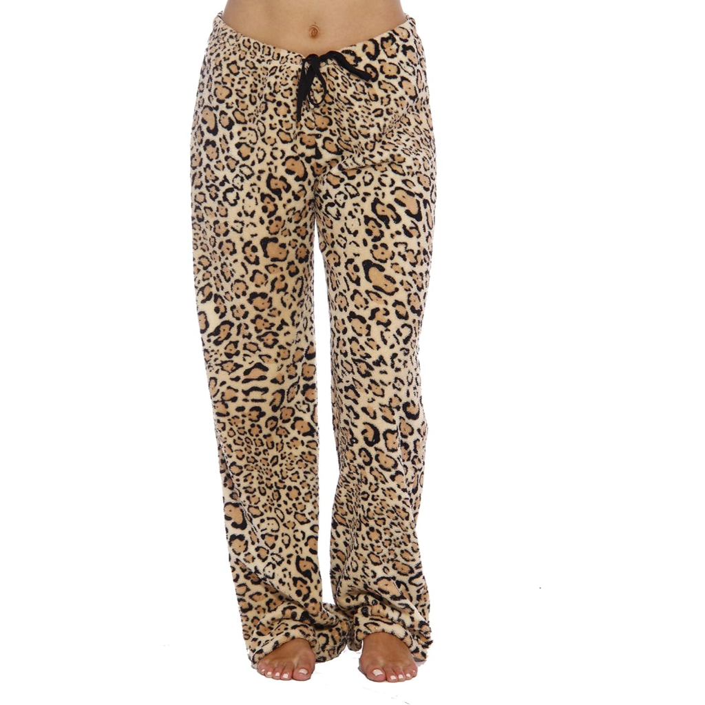 Plush Pajama Pants For Women For Night Wear