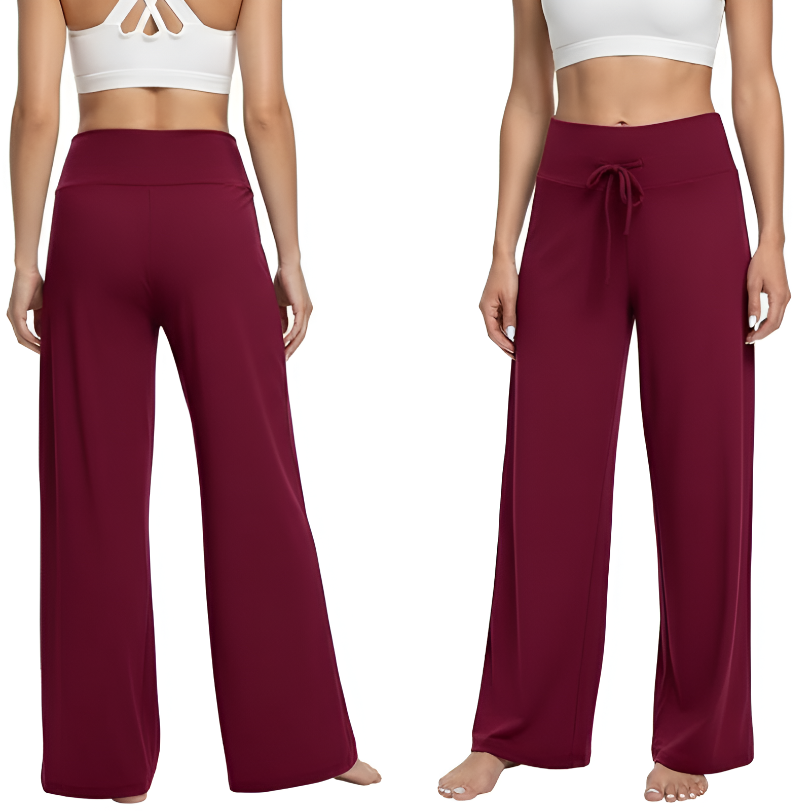 Casual Pajama Pants For Women With Lounge Yoga Capri Fit