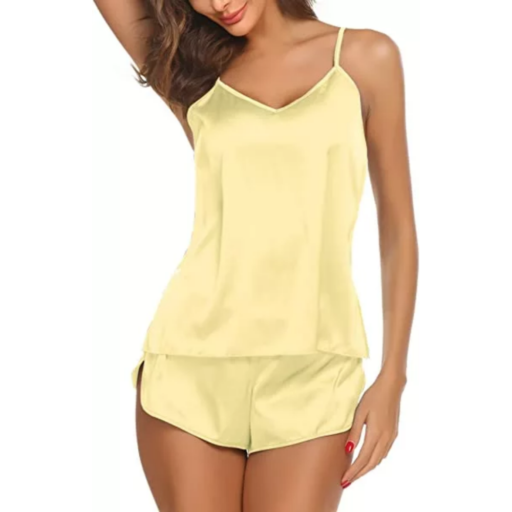 Nightwear Women Lingerie Shorts Pajamas Set-Original Pajamas