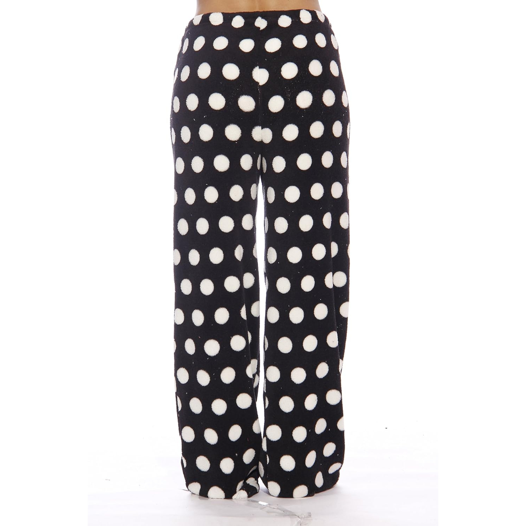 Plush Pajama Pants For Women For Night Wear