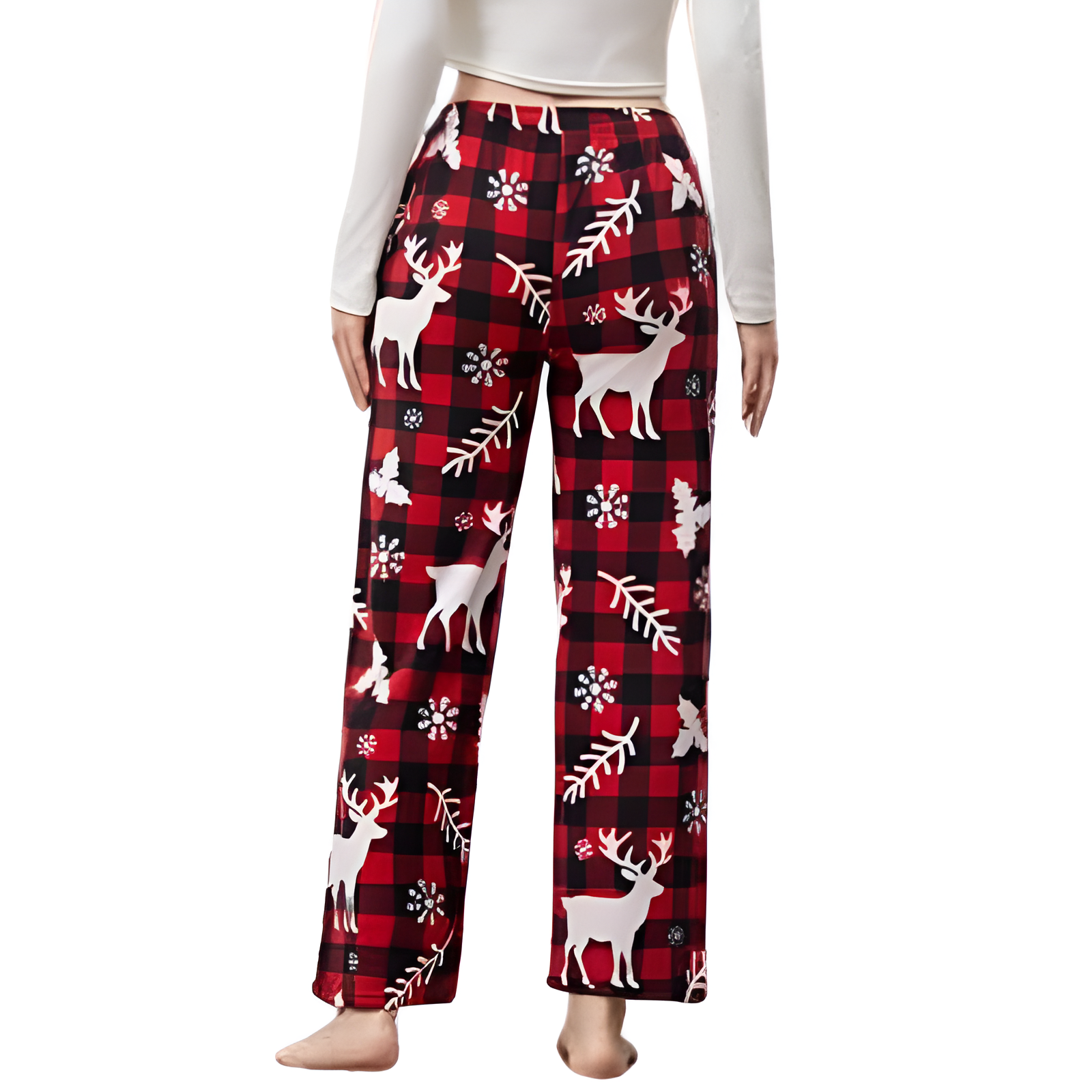Fleece Pajama Pants With Pockets For Women