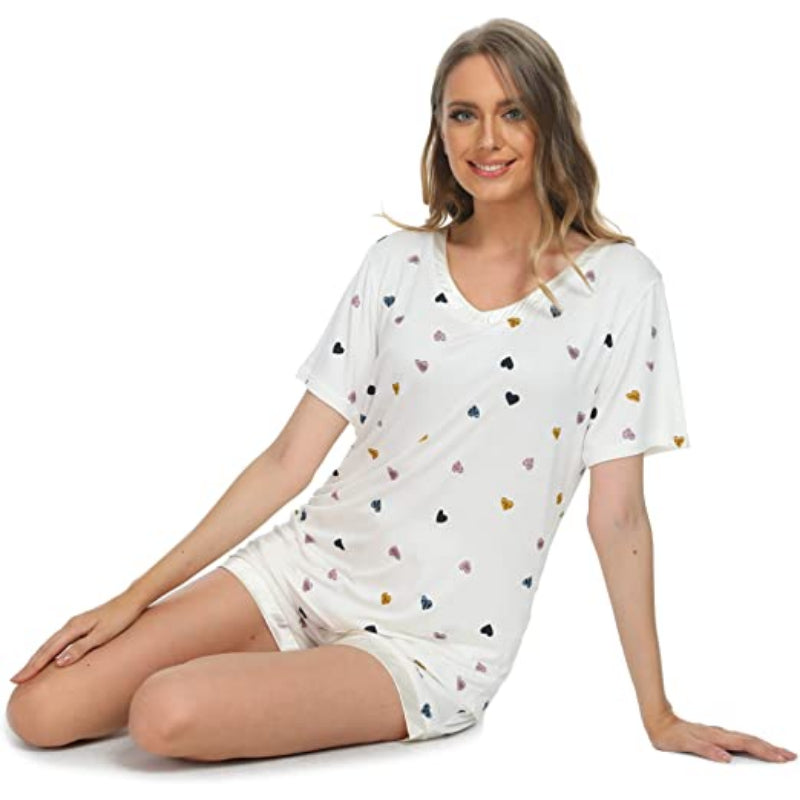 Printed Sleeve Women NightwearPrinted Sleeve Women Nightwear - View 3