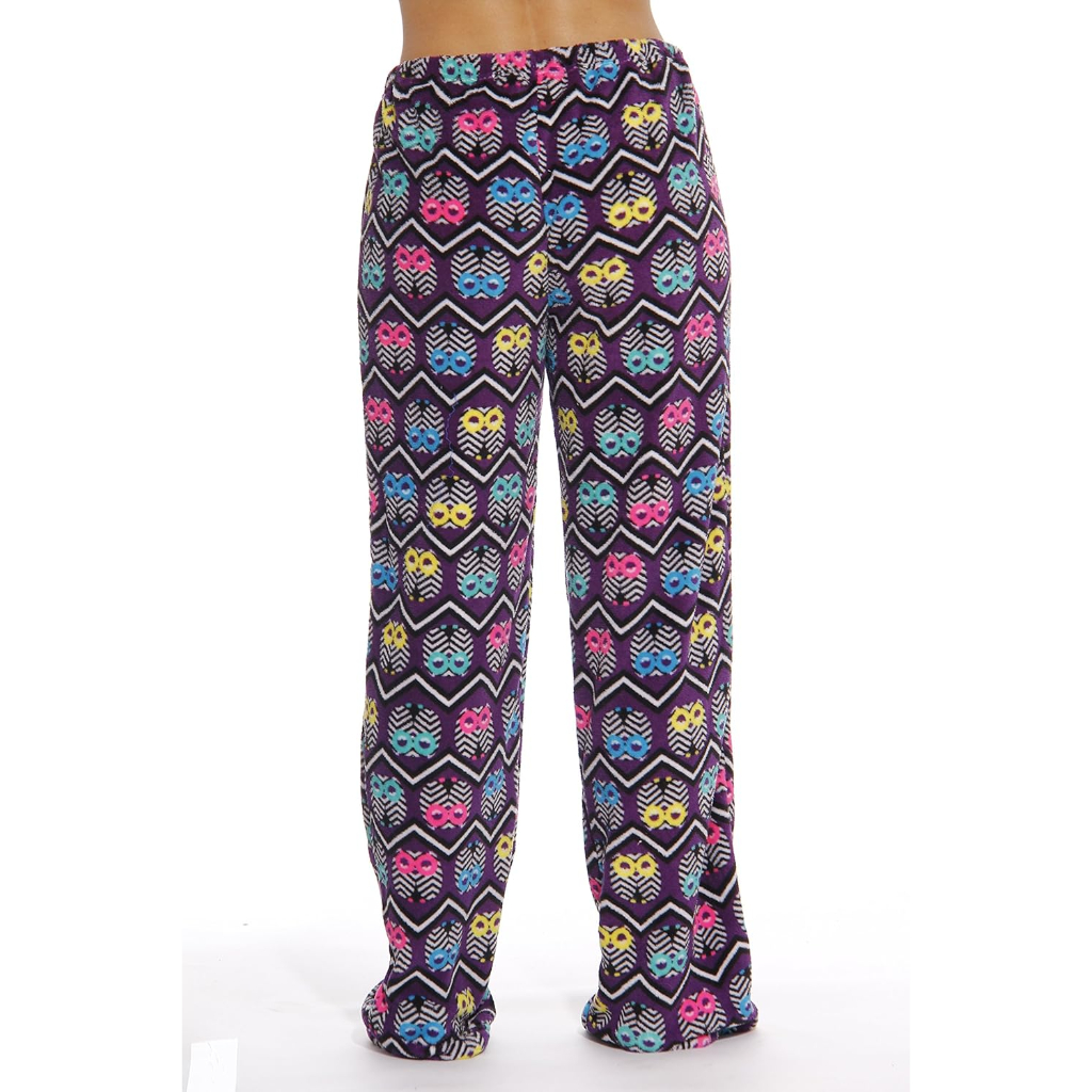 Plush Pajama Pants For Women For Night Wear