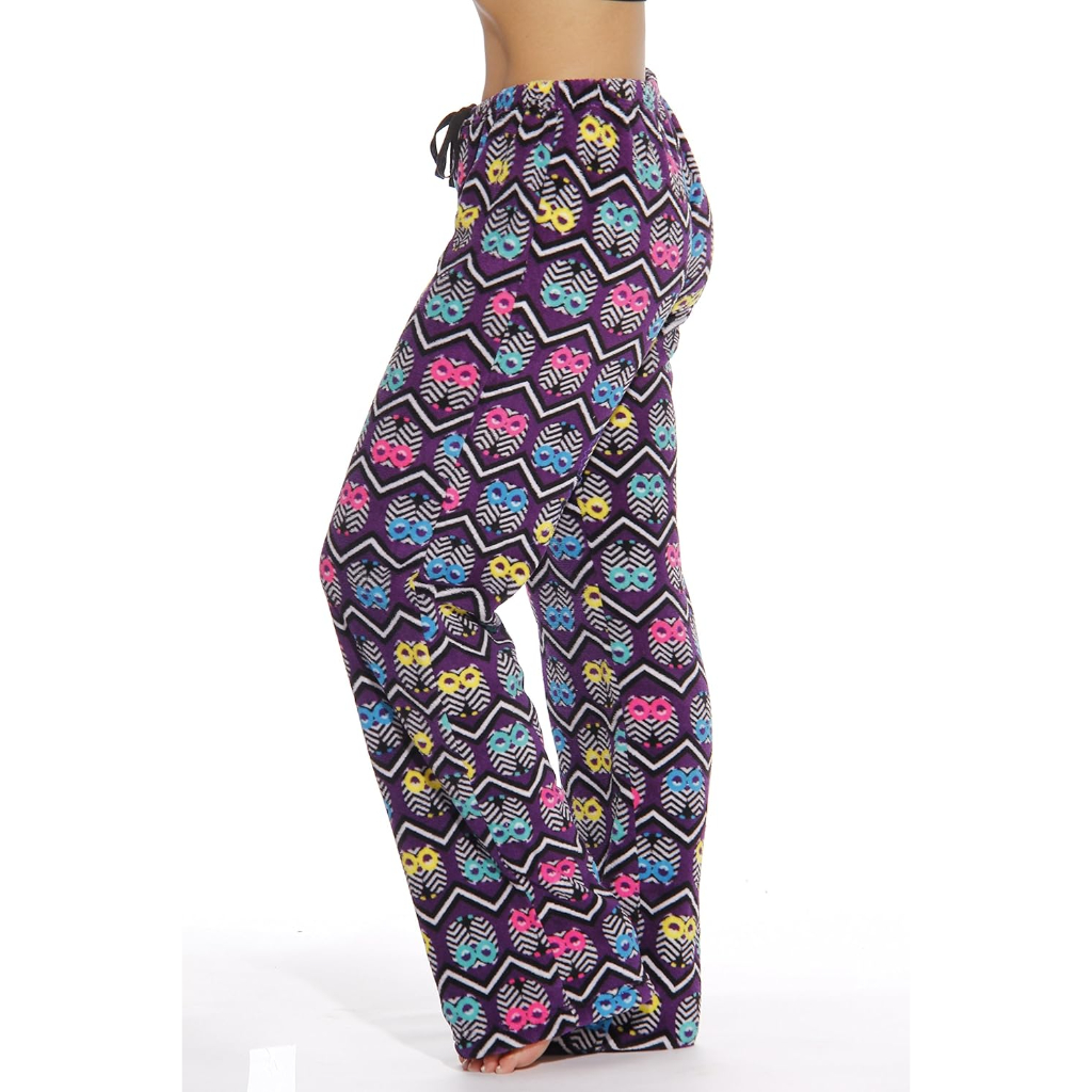 Plush Pajama Pants For Women For Night Wear