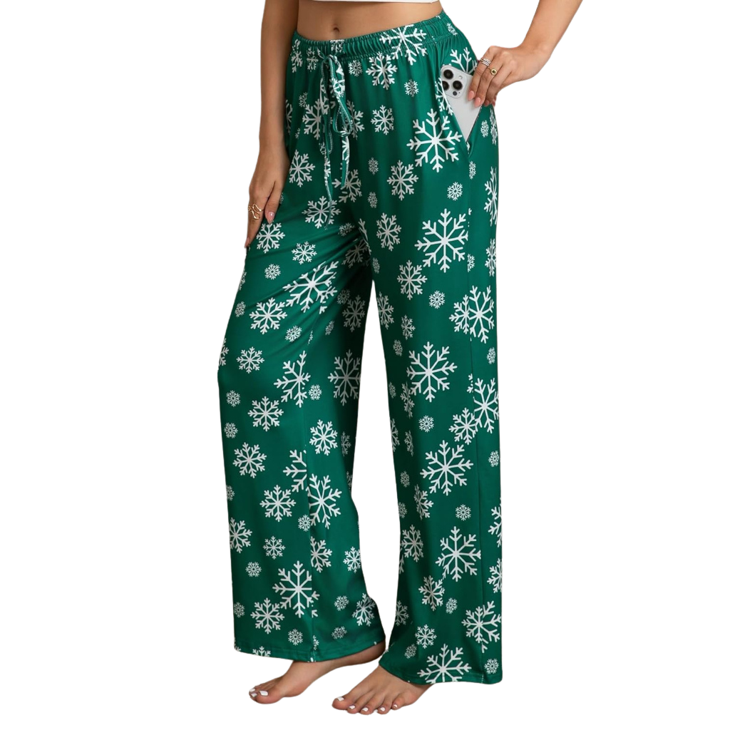 Soft Plaid Pajama Pants for Women