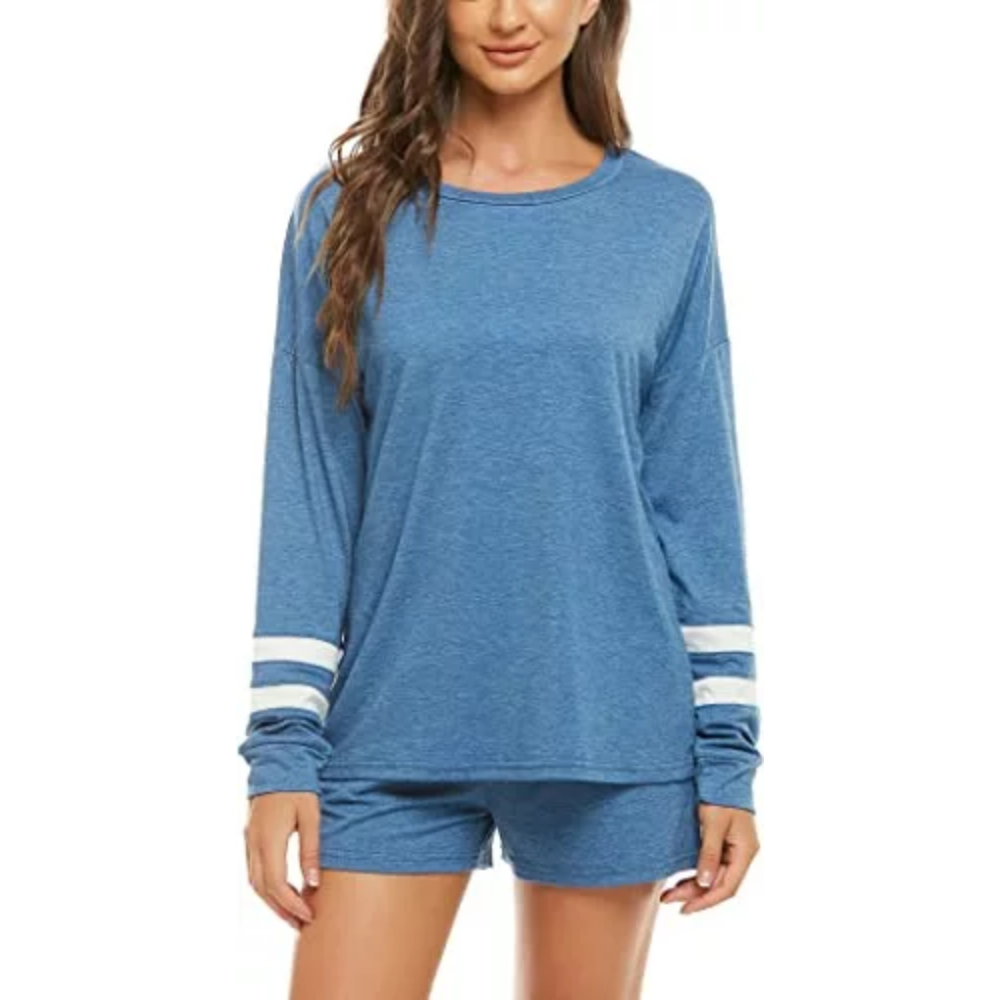 Women's Soft Knitted  Summer PajamasWomen's Soft Knitted  Summer Pajamas - View 9