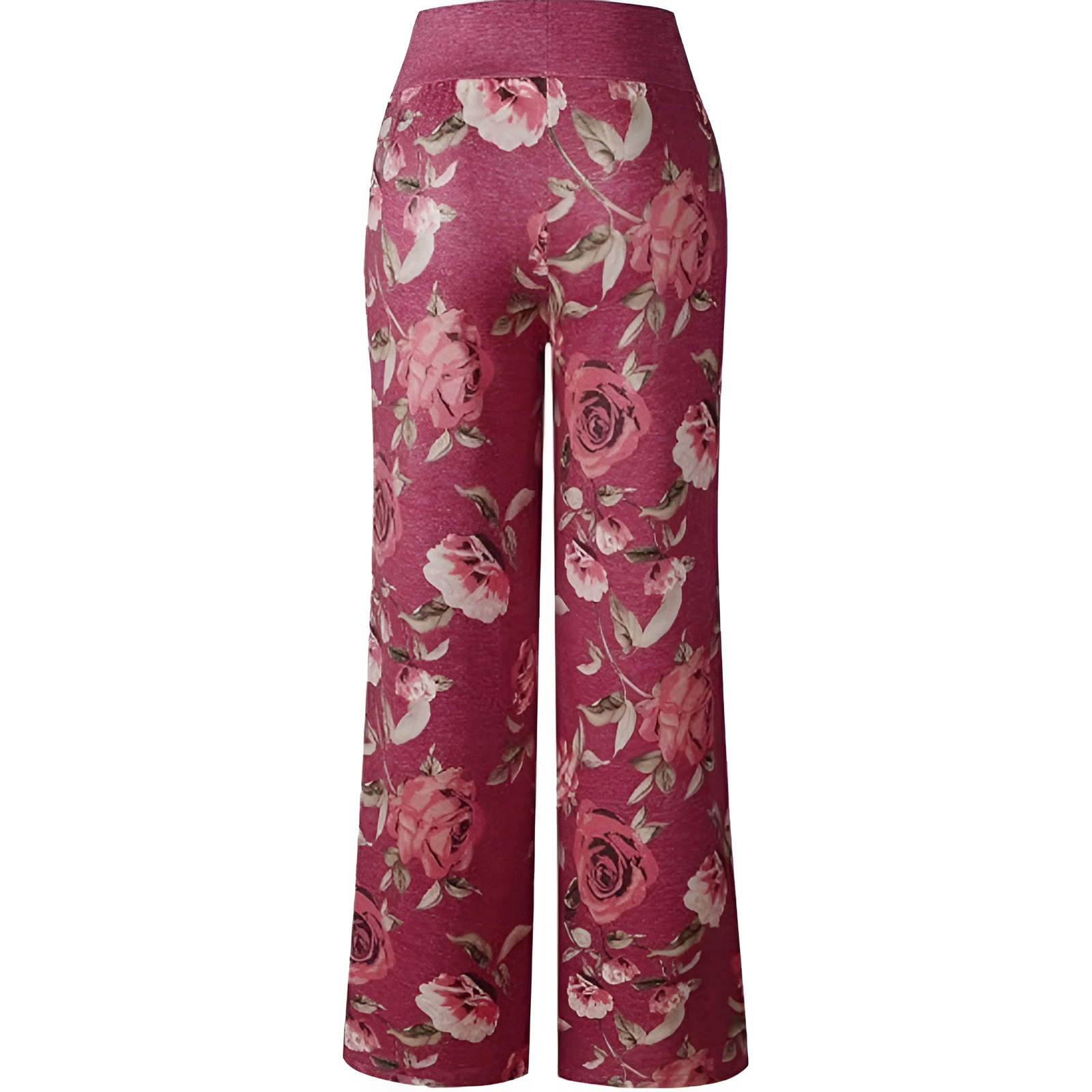 Pajama Pants With Drawstring And Palazzo Fit For Women