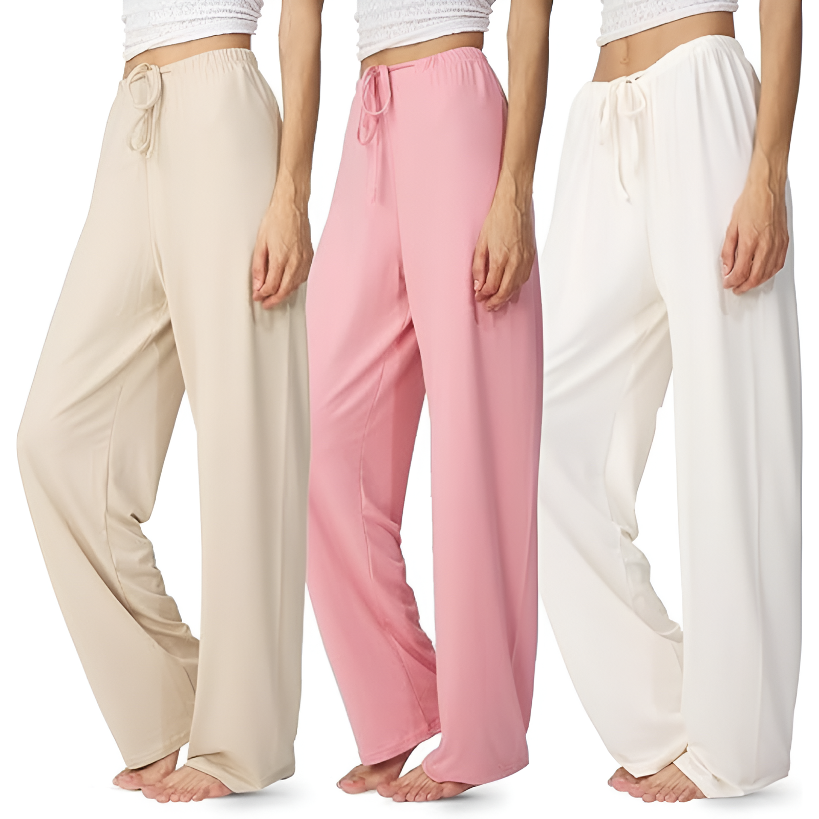Pack Of 3 Pajama Lounge Pants For Women