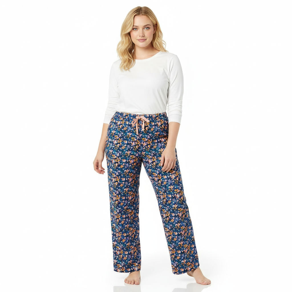 Flannel Pajama Sleep Pant For Women