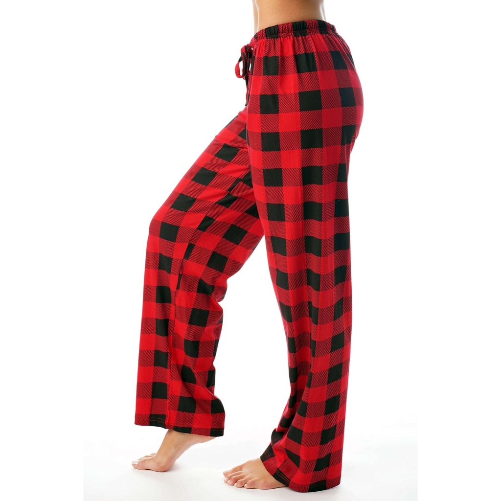 Buffalo Plaid Pajama Pants For Women
