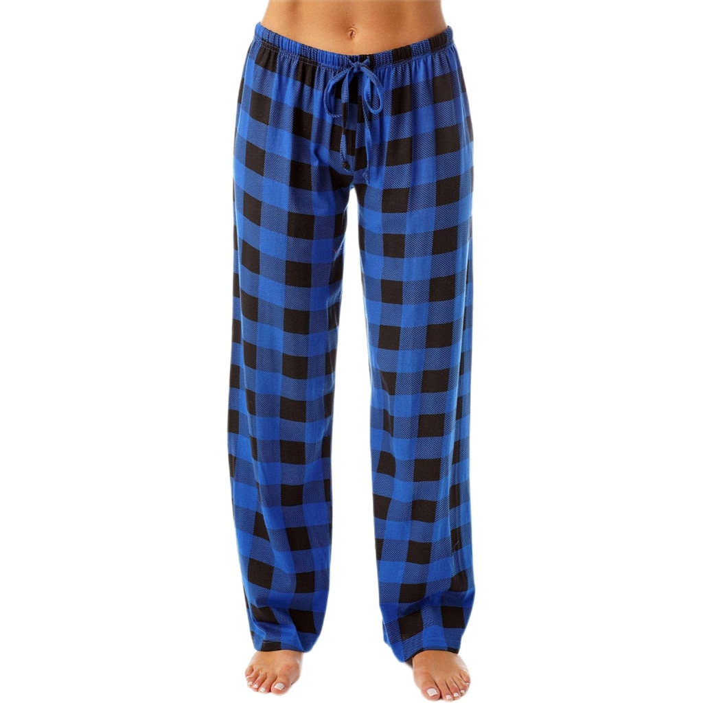 Buffalo Plaid Pajama Pants For Women