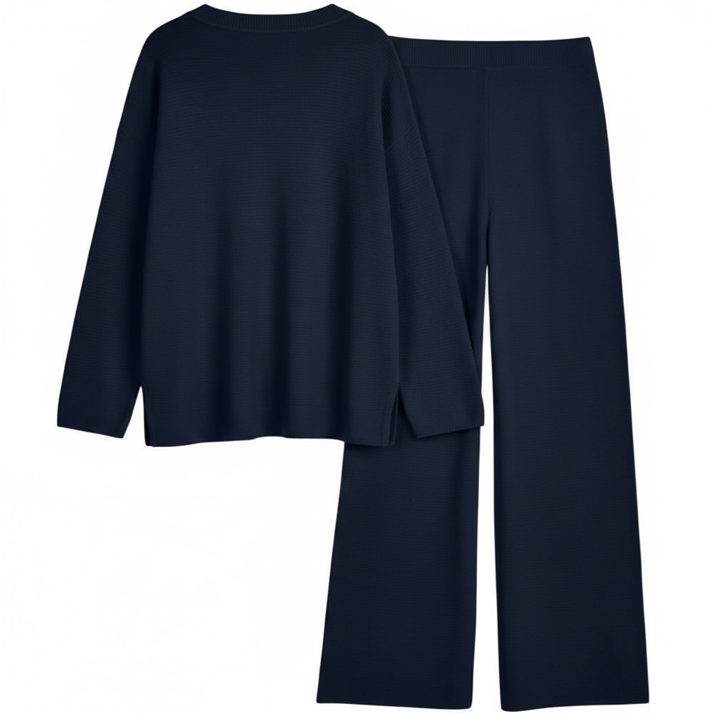 Two Piece Oversized Knit Slouchy Matching Set