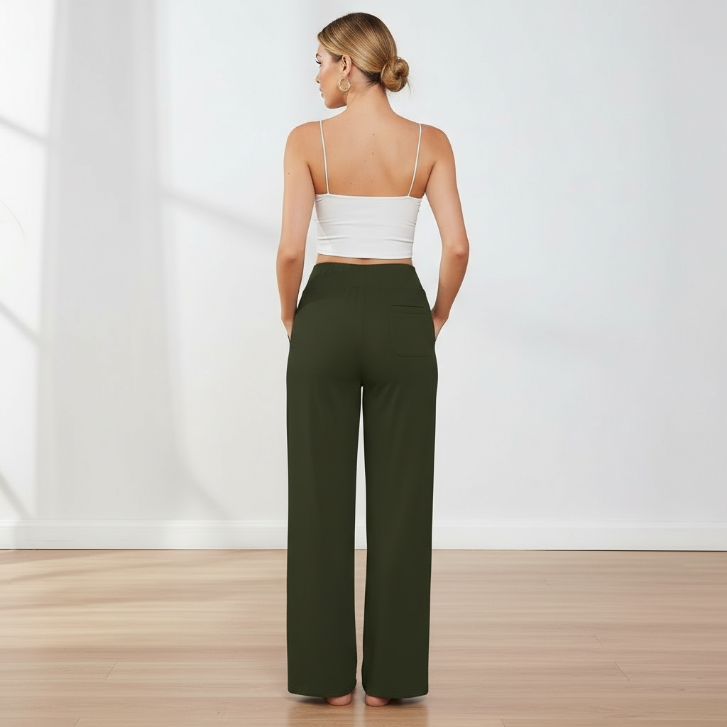 Soft Pajama Pants with Drawstring Waist