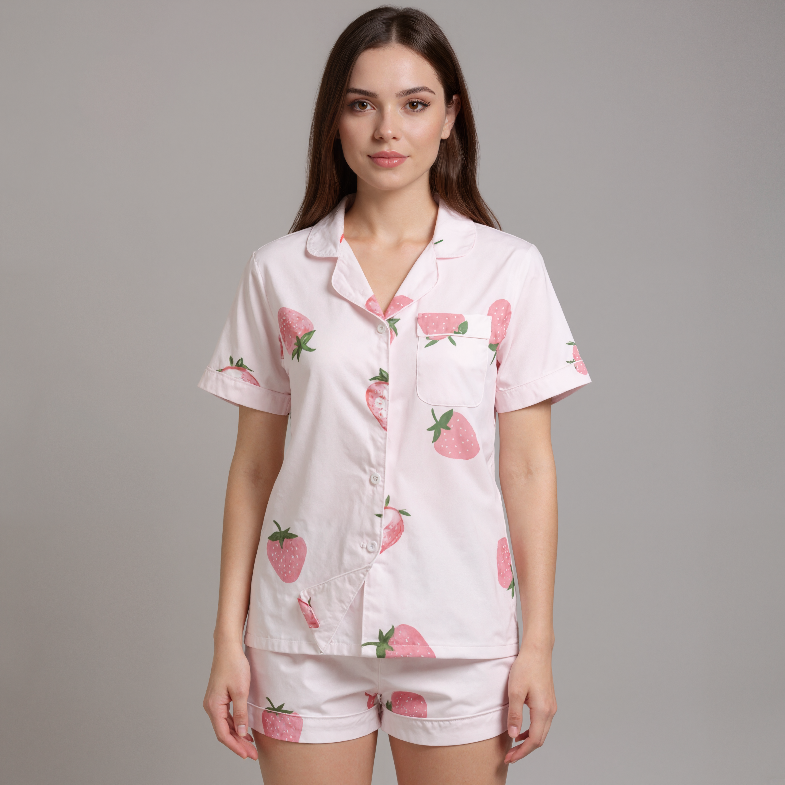 Casual Short Style Sleepwear SetCasual Short Style Sleepwear Set - View 11