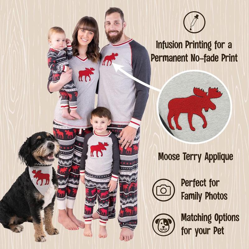 Christmas Themed Family Matching Pajama Set-Matching Pajama