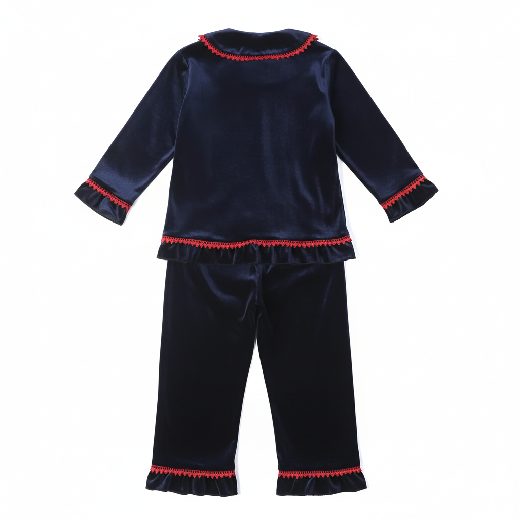 Family Matching Christmas Pajama Set And Dress For Holiday