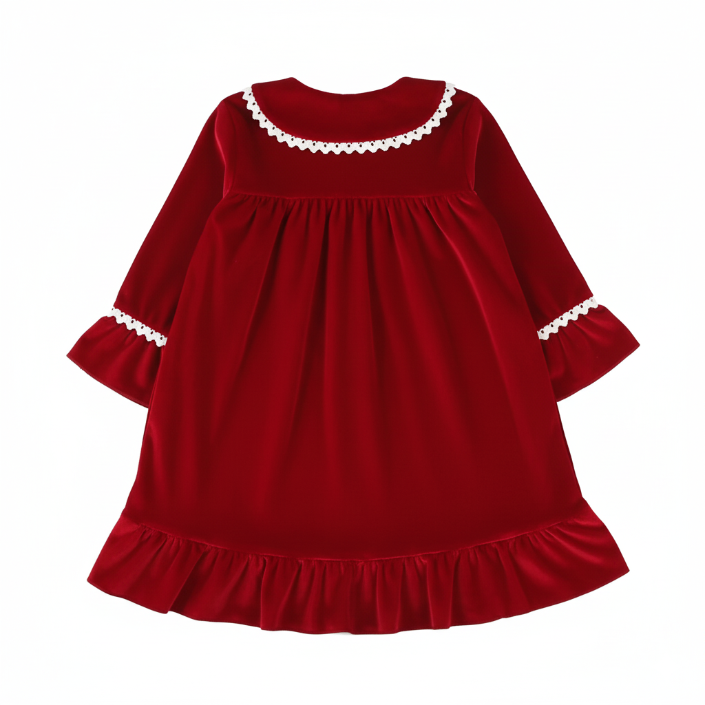 Family Matching Christmas Pajama Set And Dress For Holiday