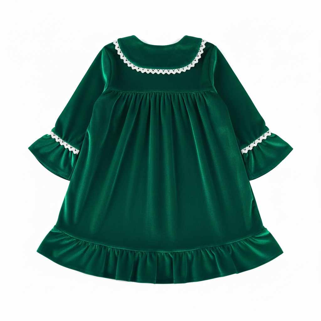 Family Matching Christmas Pajama Set And Dress For Holiday
