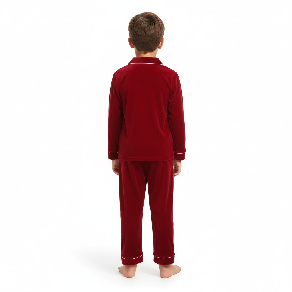 Family Matching Christmas Pajama Set And Dress For Holiday