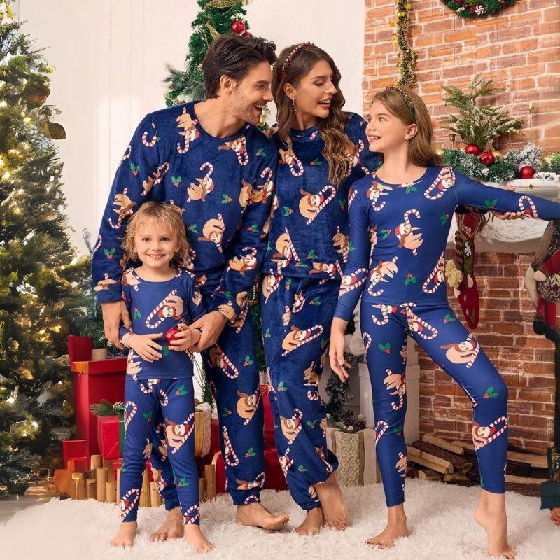 Long Sleeve Snug Fit Family Matching SetLong Sleeve Snug Fit Family Matching Set - Image 2