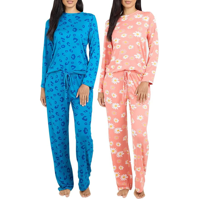 2 Pack Pajama And Long Sleeve Tshirt Set-Original Pajamas
