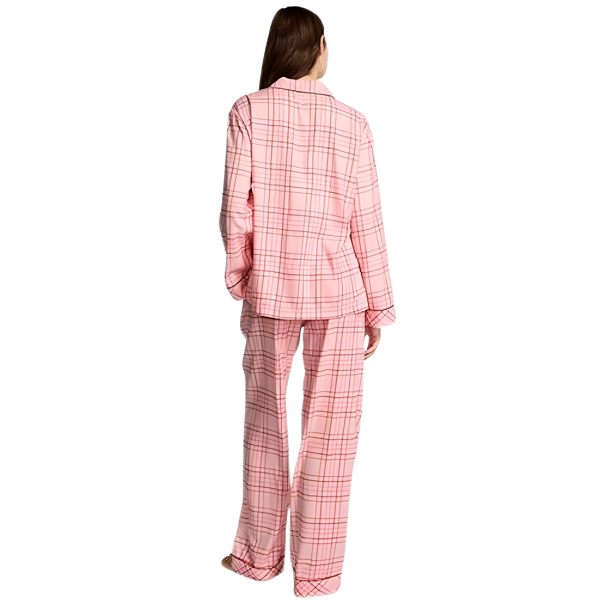 Long Sleeve Button Down Sleepwear Pajama Set