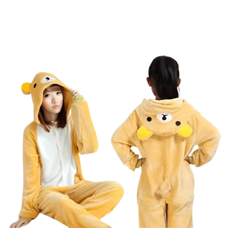 Cozy Animal Themed Christmas Onesies Set
