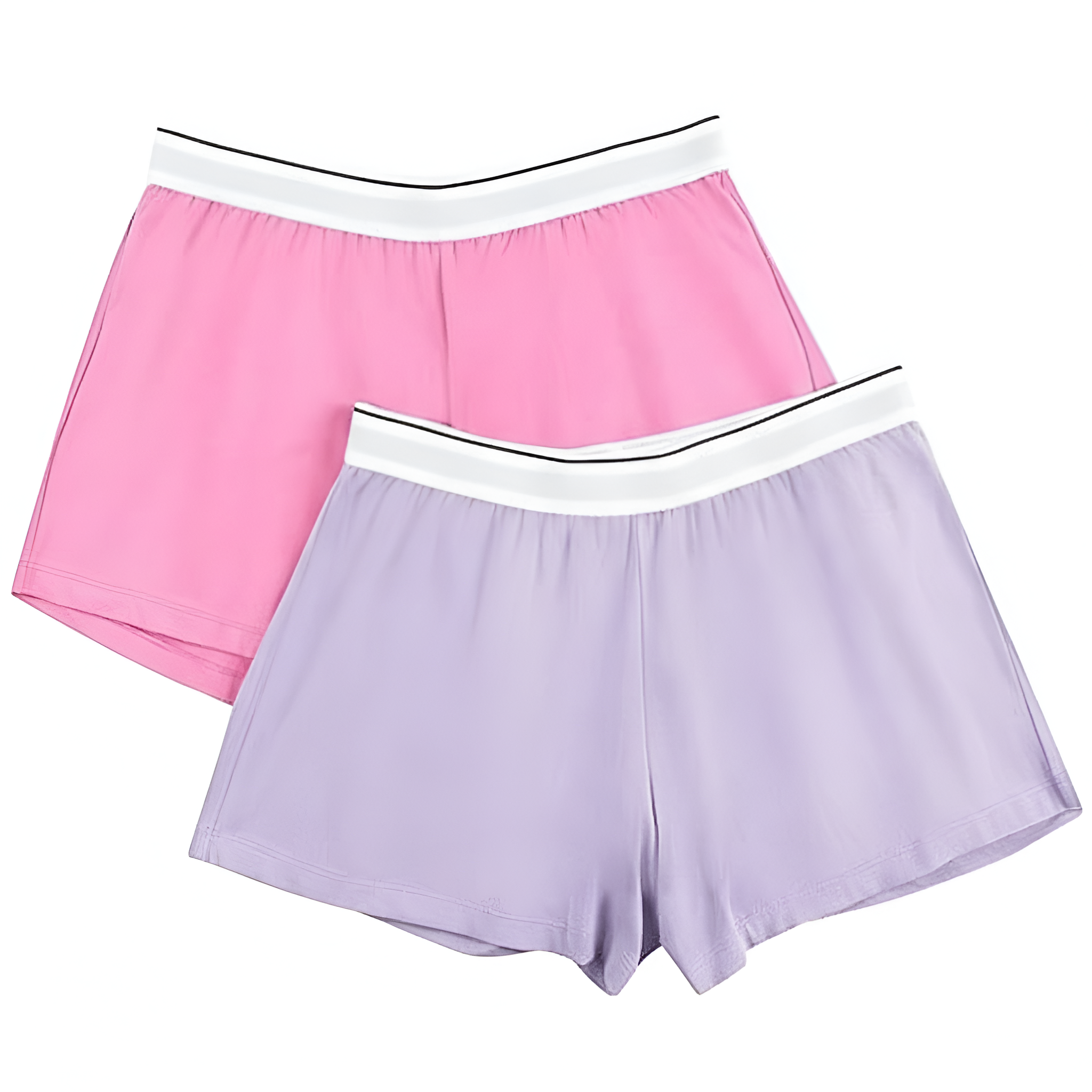 Pack Of 2 Comfywear Sleep Shorts For Women