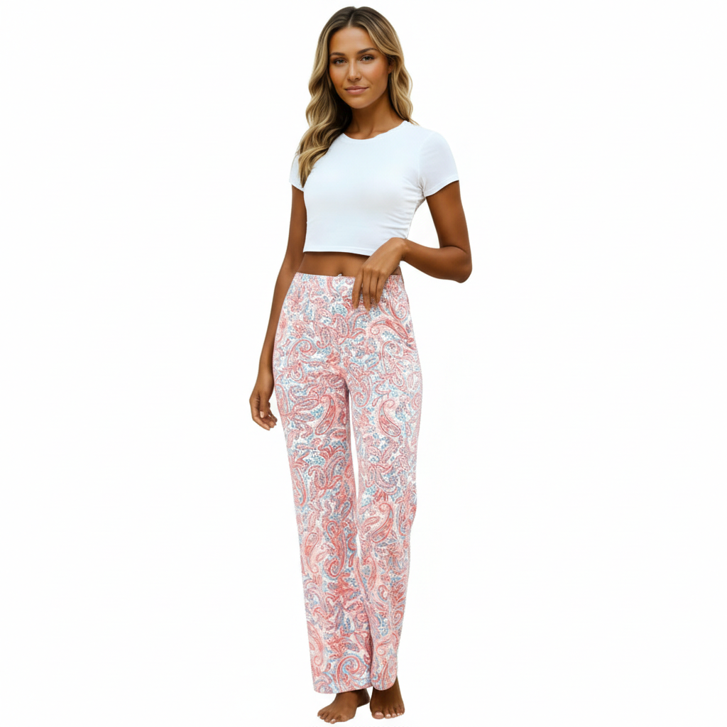 Pack Of Three Printed Pajama Pants