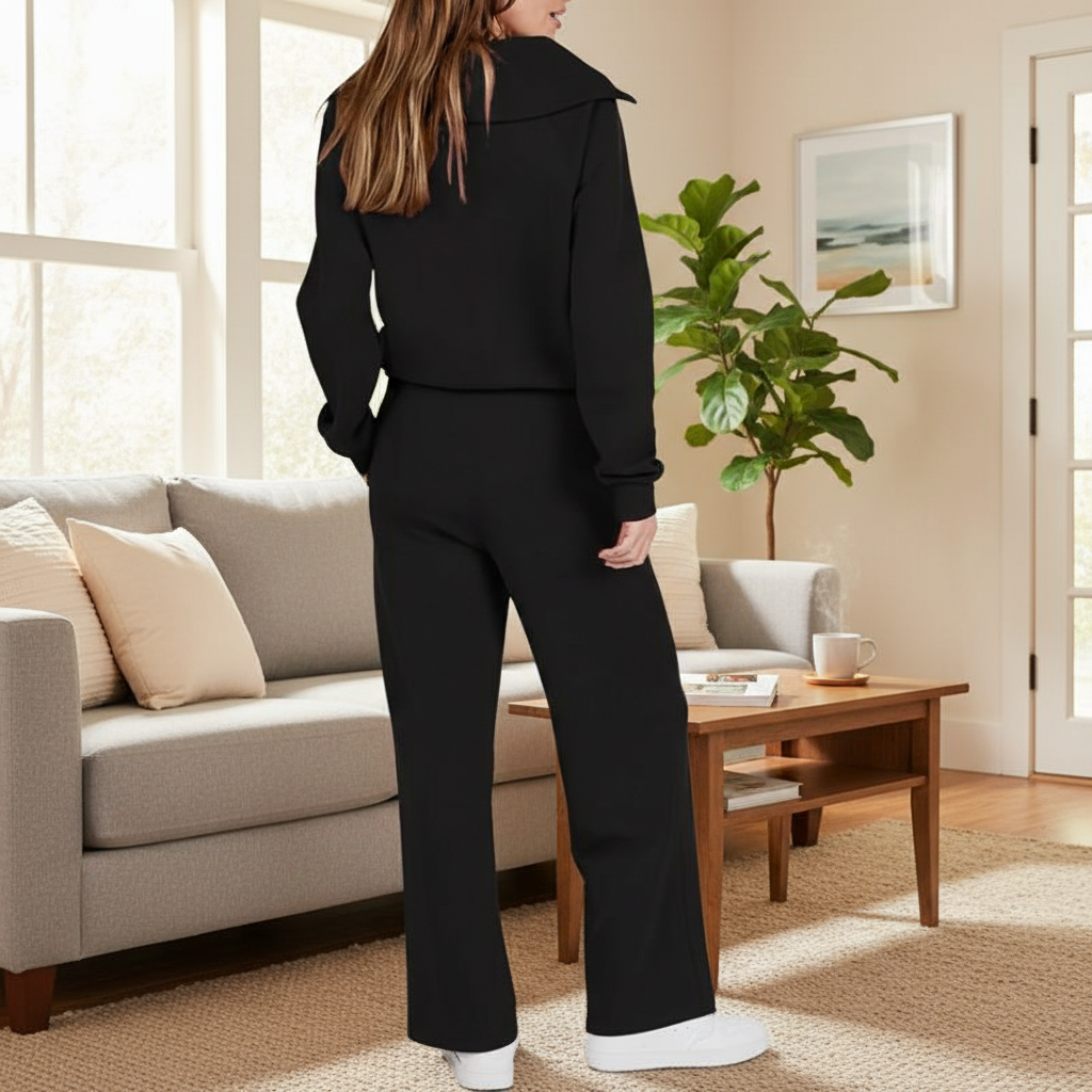 Two-Piece Women'S Cozy Sweatshirt Set