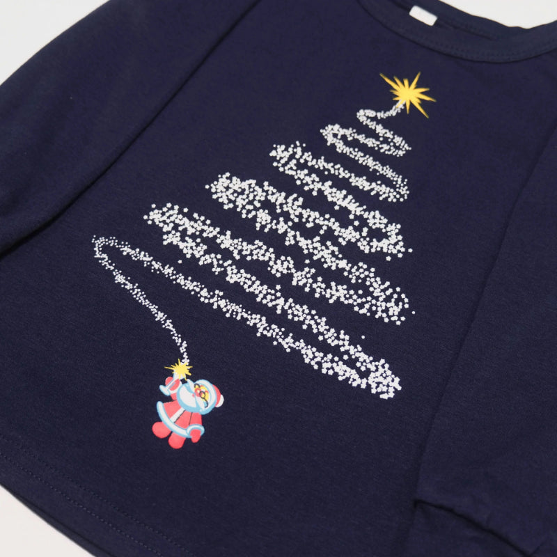 Firework Printed Christmas Festive Family Matching Pajama SetFirework Printed Christmas Festive Family Matching Pajama Set - Image 5