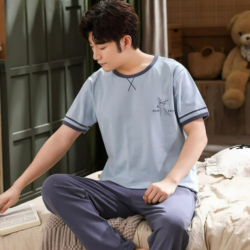 Cartoony Patterned Pajamas Sets