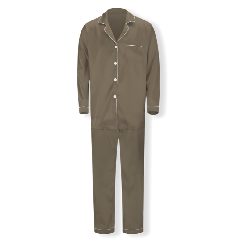Button Up Matching Family Nightwear Set