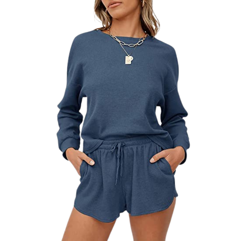 Women's Tops and Shorts SleepwearWomen's Tops and Shorts Sleepwear - View 9