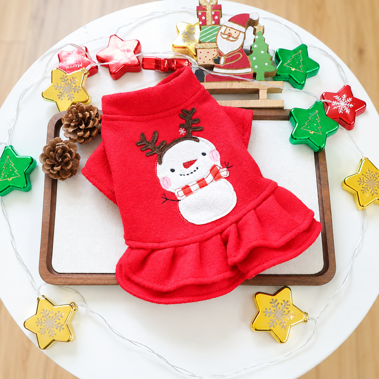 Christmas Pet Dress For Small Dogs And Cats