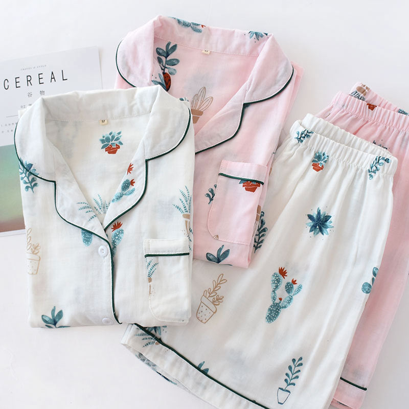 The Spring Printed Shorts 2 Piece Pajamas-Original Pajamas