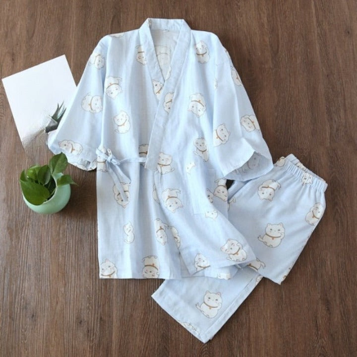The Tie-Up Light Comfort 2 Piece Pajamas-Original Pajamas