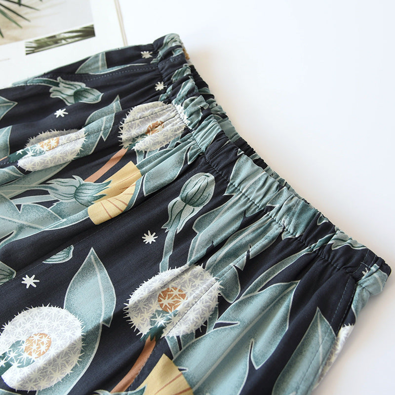 The Floral Palazzo Pajamas For Women-Original Pajamas