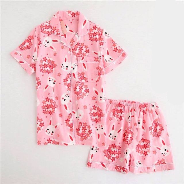 The Spring Printed Shorts 2 Piece Pajamas-Original Pajamas