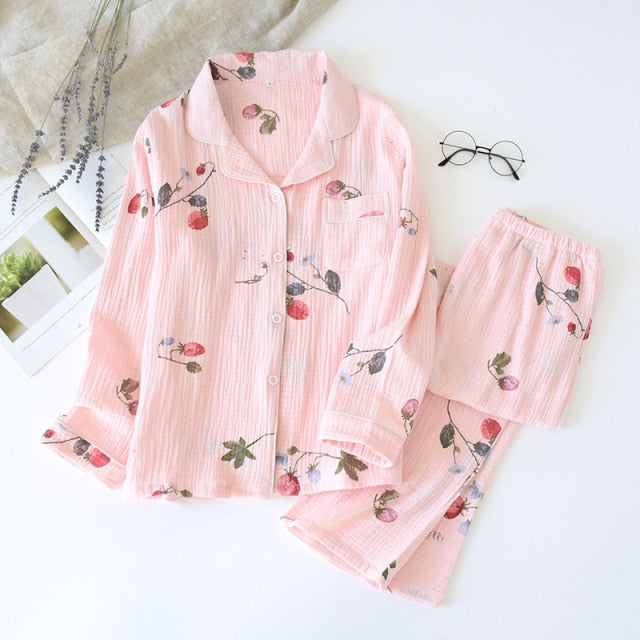 The Floral Fruity Light Original Pajamas-Original Pajamas