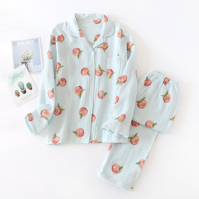 The Floral Fruity Light Original Pajamas-Original Pajamas